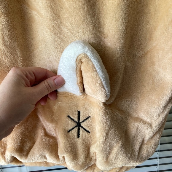 Adorable Shiba Inu Hooded Sweatshirt Costume NWT - Picture 4 of 6